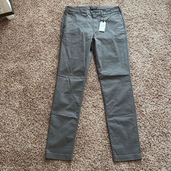 NWT Express Gray Pants - Picture 2 of 8